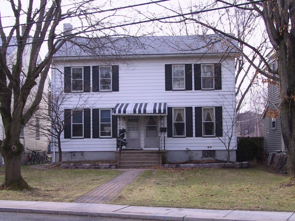Updated, mirror image units, bedrms,den &amp; full bath on upper level, newer furnaces, a/c in unit 1, updated electric panels,full stair walkup attic for storage. Extra large garage w/ loft + parking. Sit on the back porch while overlooking the deep private high fenced in backyard. Unit 1 has new carpet and has been freshly painted. Unit 1 tenant responsible for all yard maintenance.