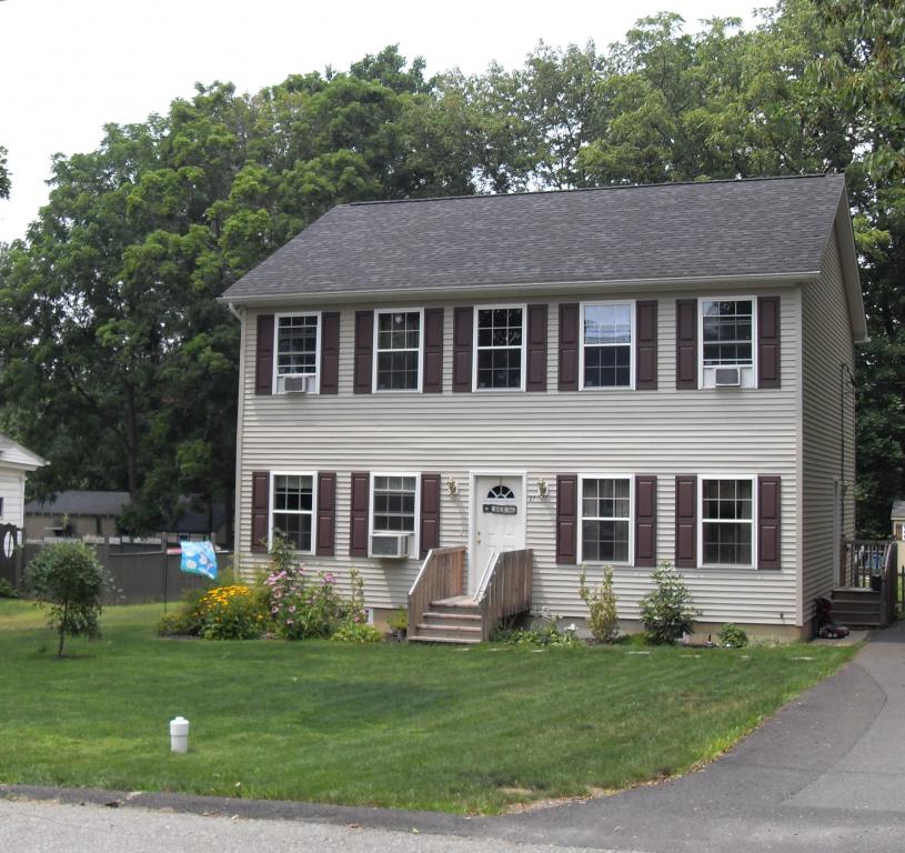 Charming 3 BR Col includes lg Master BR w/walk in closet and master bath w/soaking tub. Lg EIK w/center island &amp; sliding doors to the rear deck and lovely fenced in yd. Fin rm in bsmt. 
