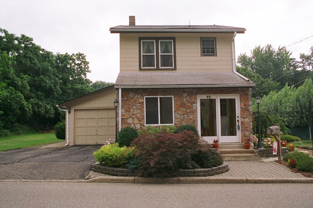 3BR, 2BATH HOUSE W/CONVERTED GARAGE, POSSIBLE USE AS 4TH BEDROOM OR DEN, EXTRA HOUSE ON LOT FOR INCOME POTENTIAL, WASHER/DRYER/REFRIGERATOR INCLUDED IN MAIN HOUSE. CLOSE TO 80&amp;46. OIL HEAT BOTH HOUSES SEPARATE UTILS, BOTH HOMES HAVE A/G OIL TANKS, SEP WATER/SEWER/ELECTRIC. CEILING FANS STAY IN BOTH HOMES. ENCLOSED FRONT PORCH IN MAIN HOUSE. AHS HOME WARRANTY INCLUDED. OWNER STATES ALL INFORMATION.