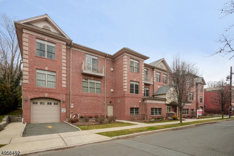 Building front with garage
