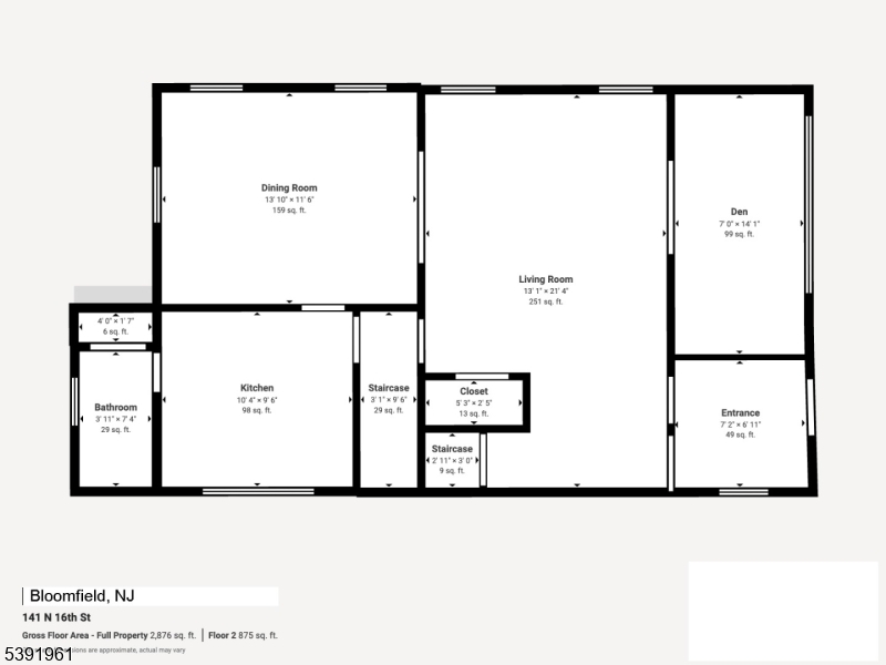 Bloomfield Twp., NJ 07003,141 N 16th St