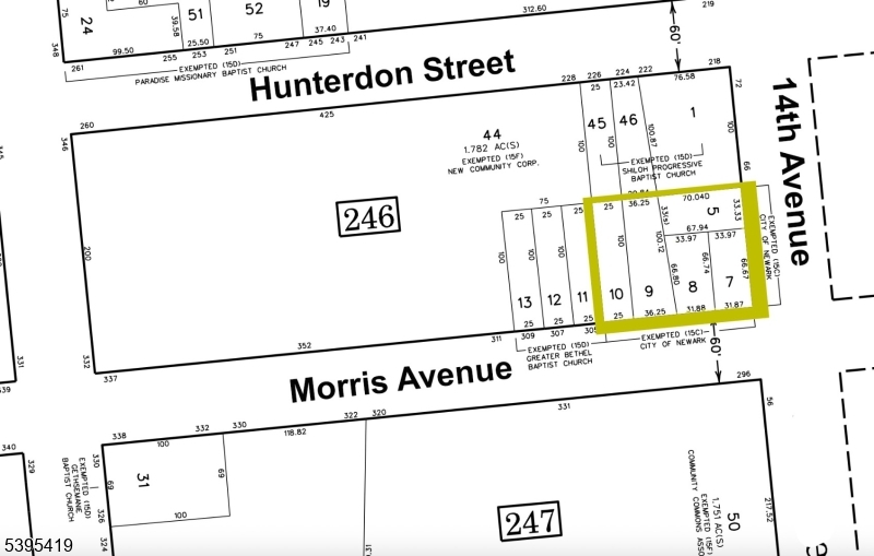 Newark City, NJ 07103,303 Morris Ave