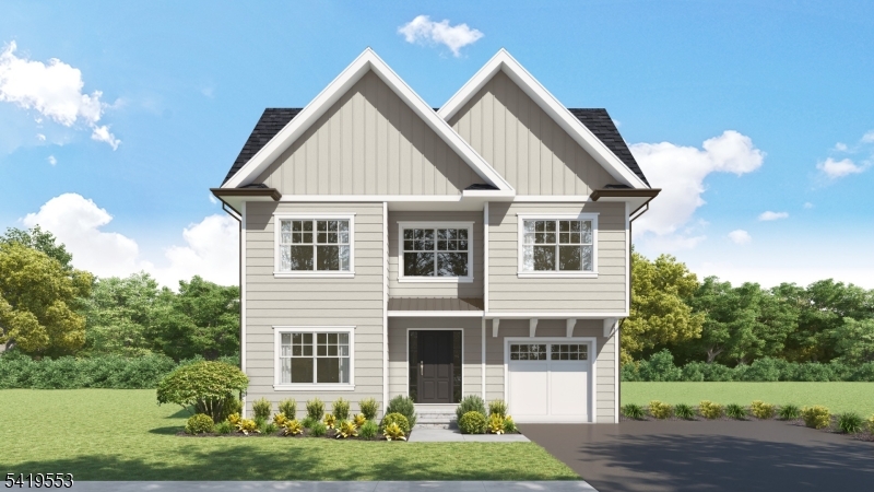 Rendering for 169 Watchung Avenue.Subject to changes. 5 bedrooms, 4 full baths and 2 half baths. Walk to schools, train and town center