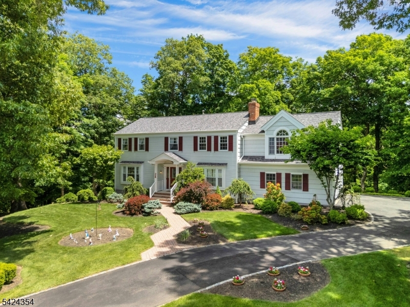 Beautiful Paver Walkway Set back beautifully from the street, this stately colonial has an amazing addition.