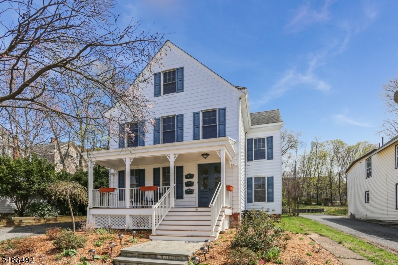 Beautiful Colonial New Front Porch Pictures are from before previous tenant moved in