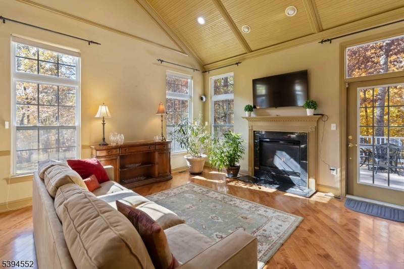 Family Room w/ Gas FP