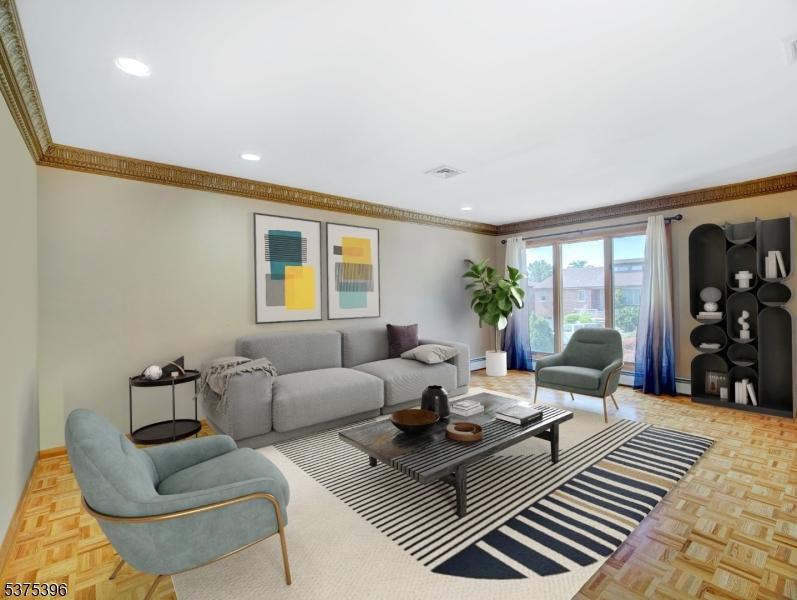 Formal Living Room Virtually Enhanced