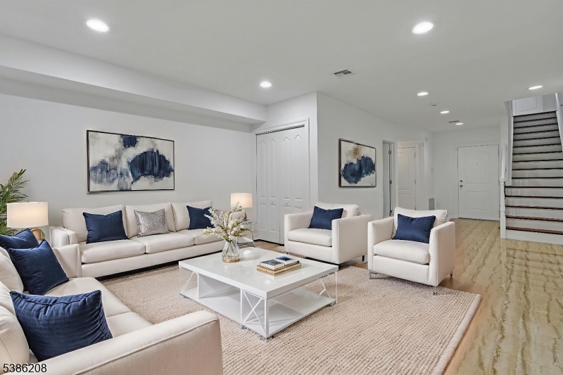 Family Room/ Rec Room Staged Photo