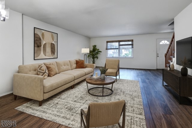 Living Room virtually staged image