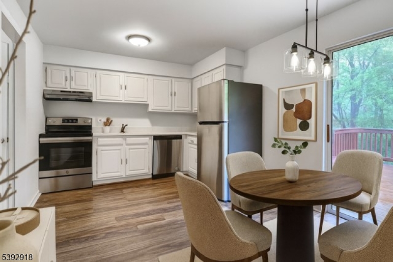 Kitchen virtually staged image