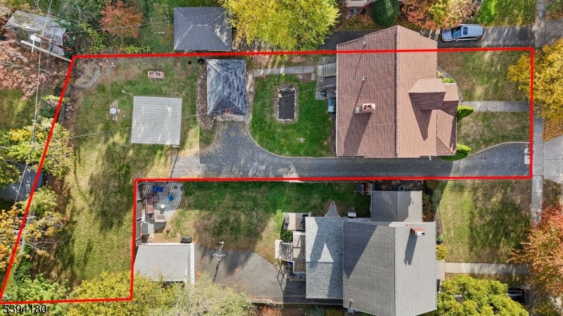 Backyard Property View -Aerial Photo