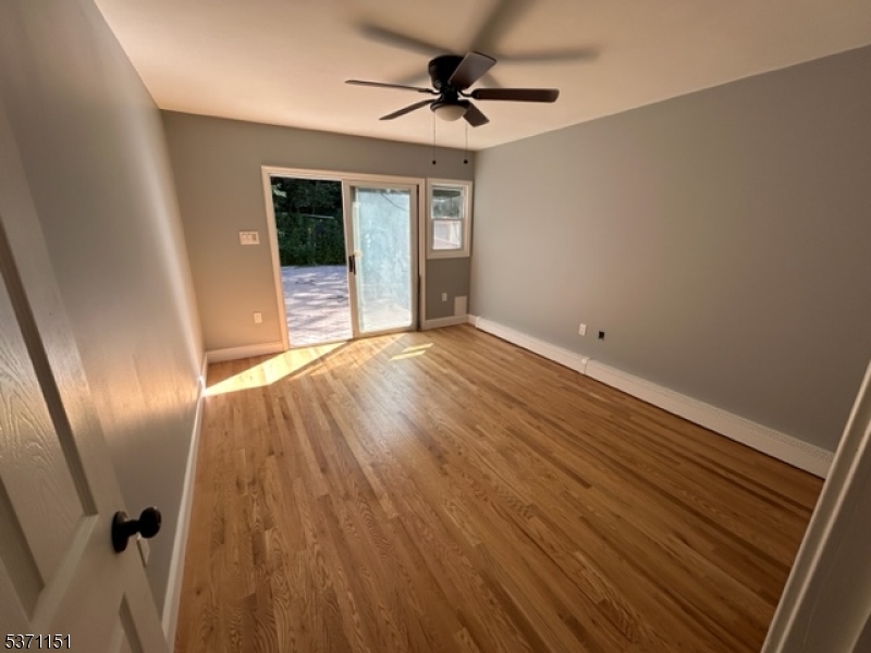 Bedroom with patio