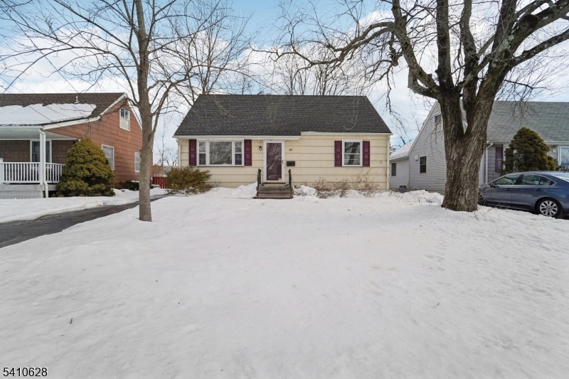 On a quiet street in a friendly neighborhood.