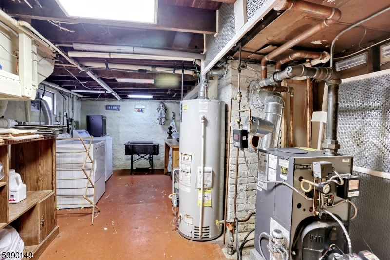 Basement - laundry area
