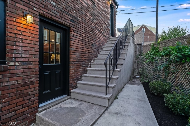Side Entrance into Unit