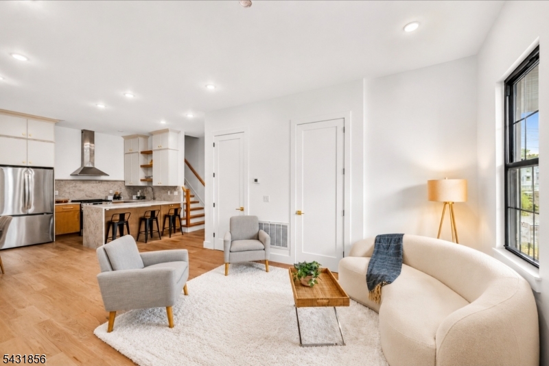 Open concept Living dining and kitchen