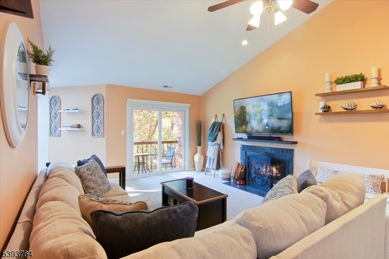 LIVING ROOM High ceilings, immense natural light.