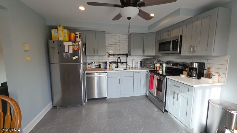 Kitchen and dining area