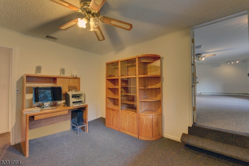 bedroom or den The den had a door to the second living quarters.