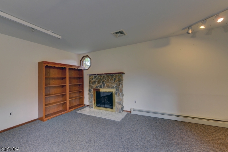 second living room w fireplace