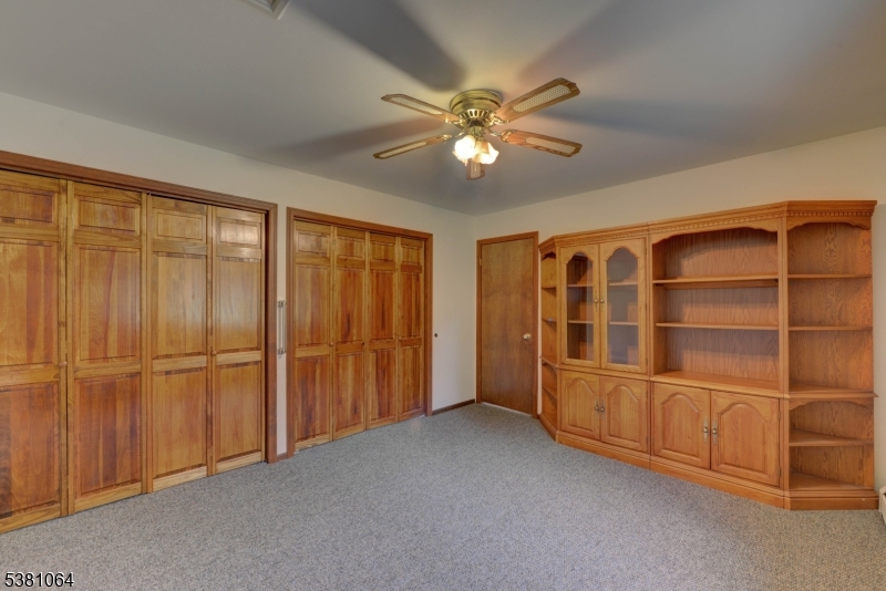 large rear bedoom Large bedroom of second living quarters.