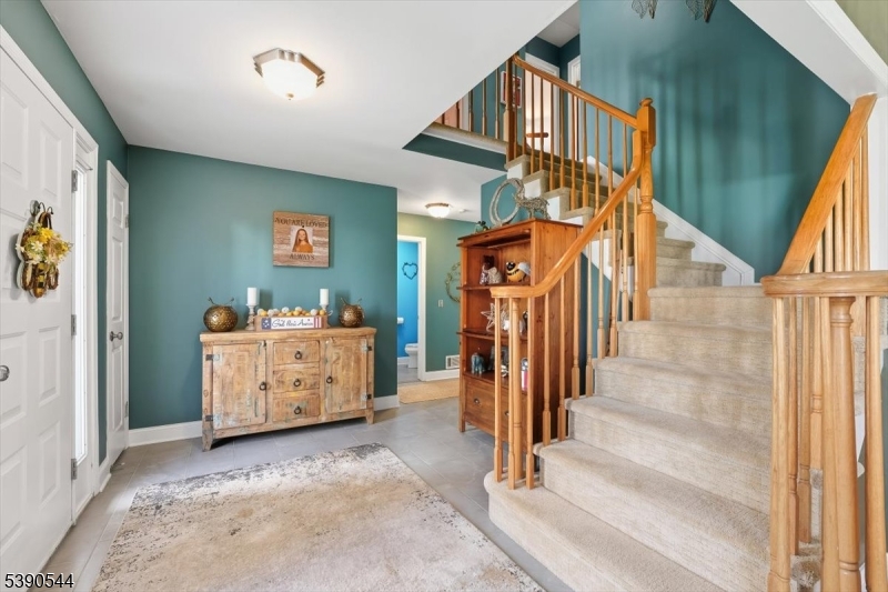 To stairs