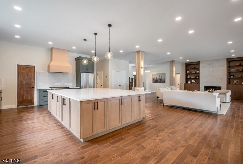 Kitchen Illuminated in Natural Sunlight