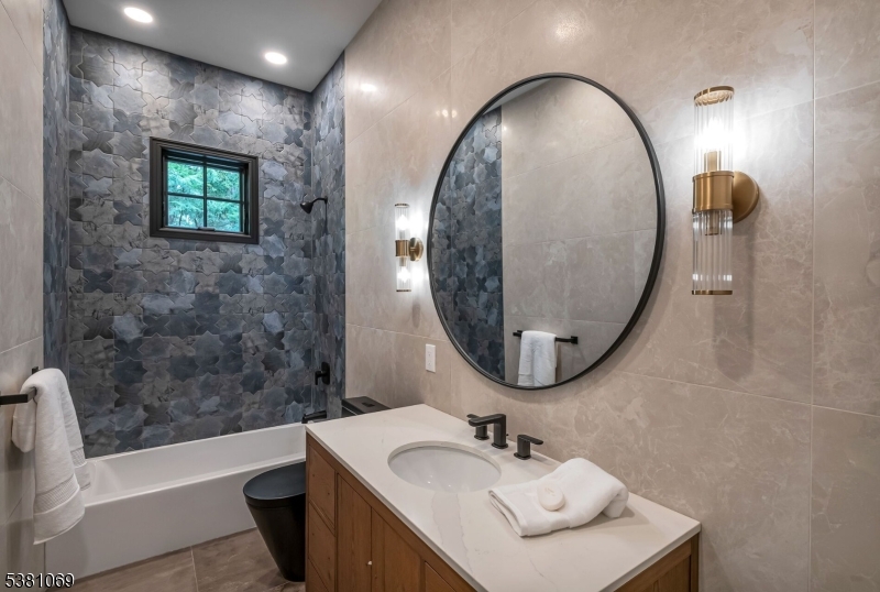 Bathroom Tasteful First Floor Bathroom with Tub