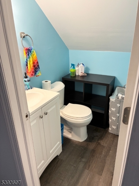 Bathroom half bath on second floor