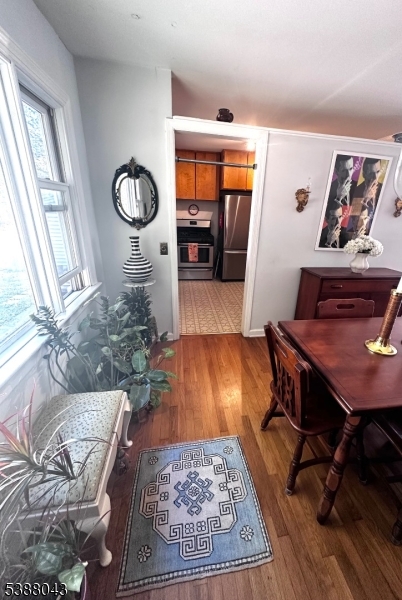 Dining Room into Kitchen
