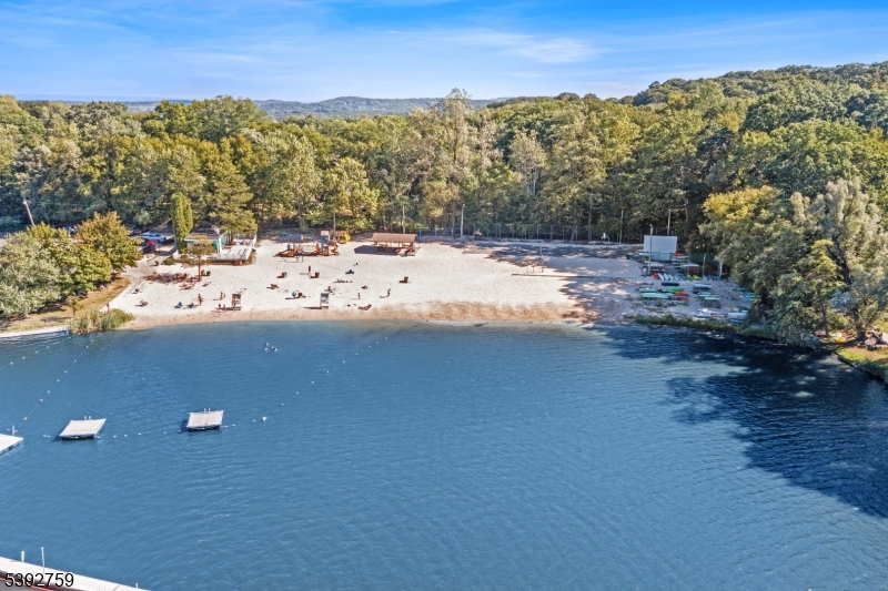 Aerial of Beach 1 and Lake