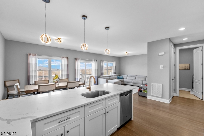 open concept kitchen