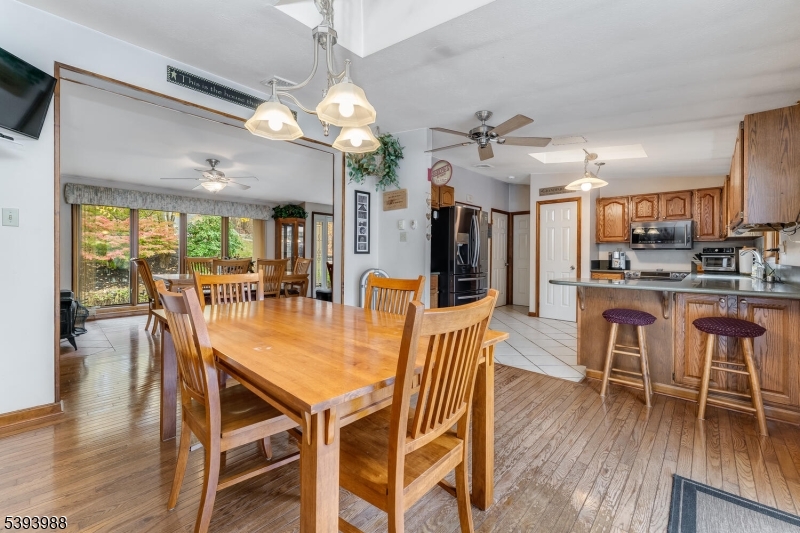 View of eating area/kitchen