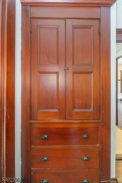 Built-in Chestnut Linen Closet
