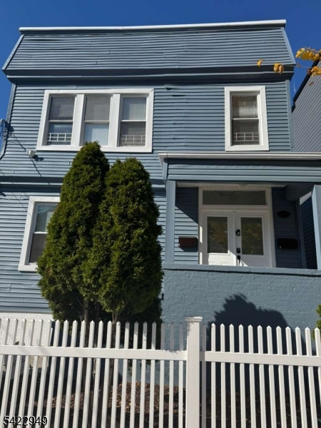 front of the house