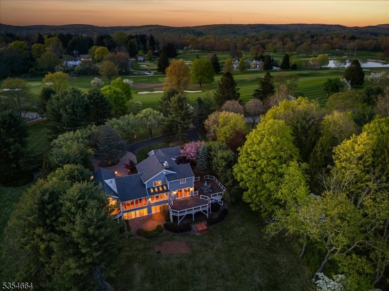 Clubhouse to the upper right of the photo