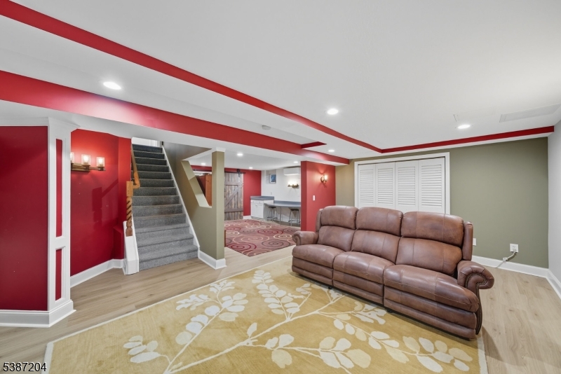 Basement. Finished basement.