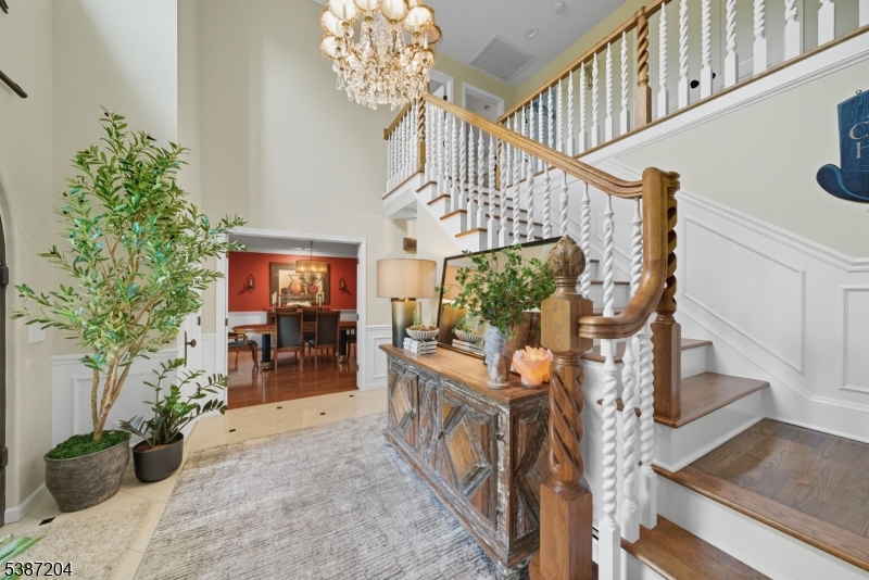 Entryway. View into the Dining Room.