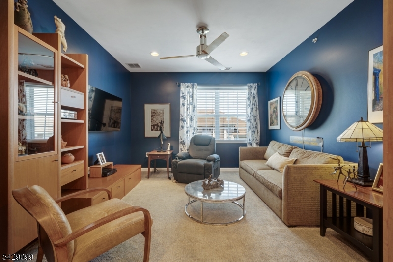 Den or Family Room Ceiling Fan Included