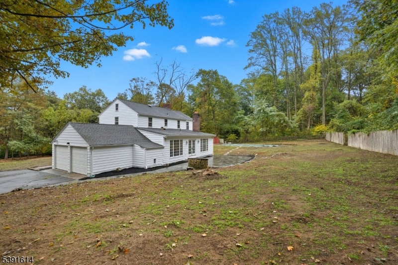 Rear yard with pool