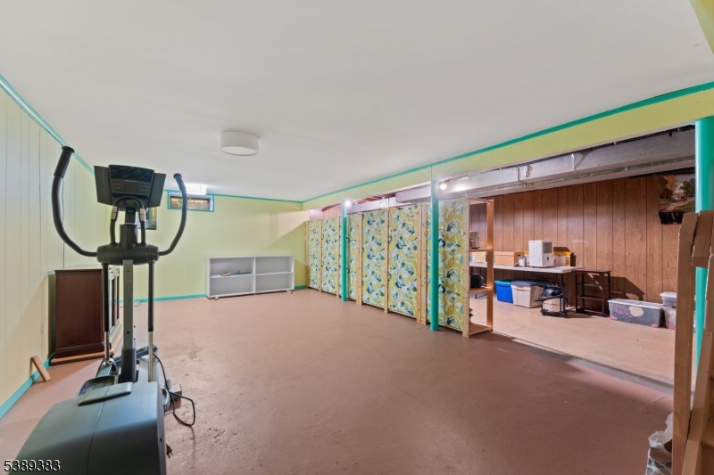 Basement Basement rec room.