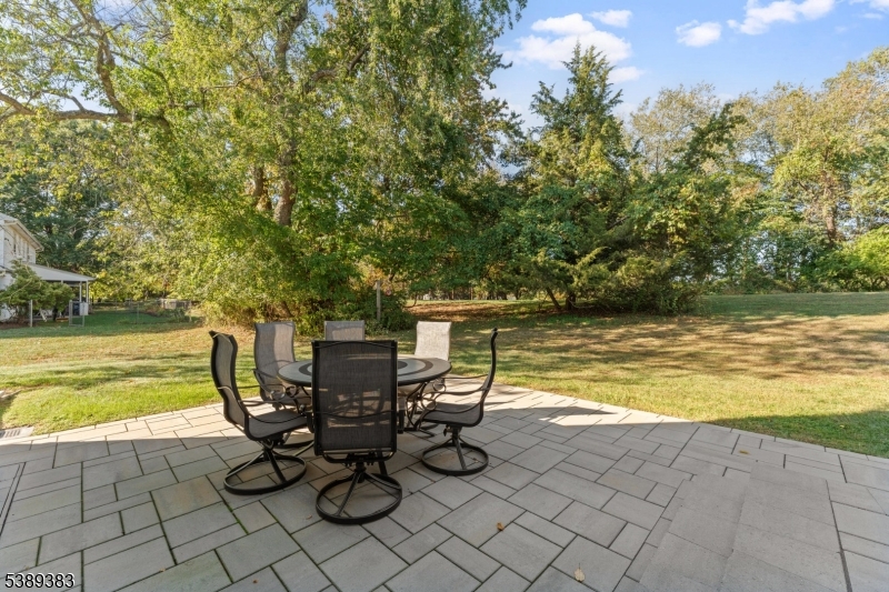 Patio Paver patio off the family room.
