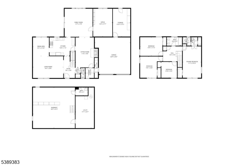 Floor Plan Overall floor plan.