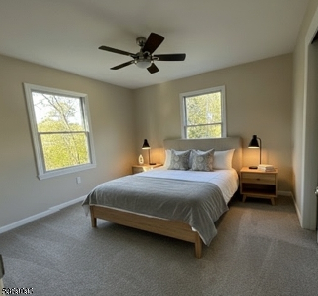 virtually staged bedroom