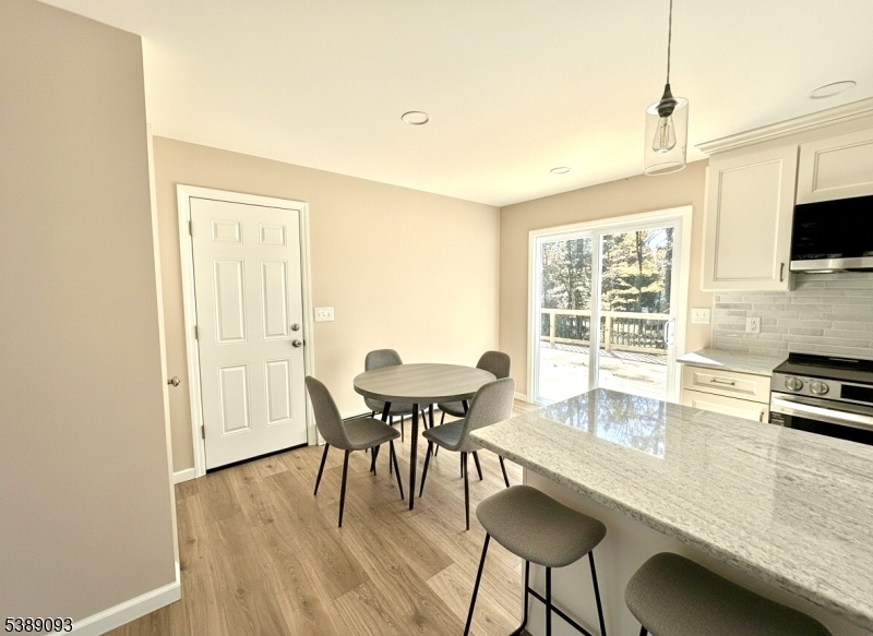 virtually staged kitchen