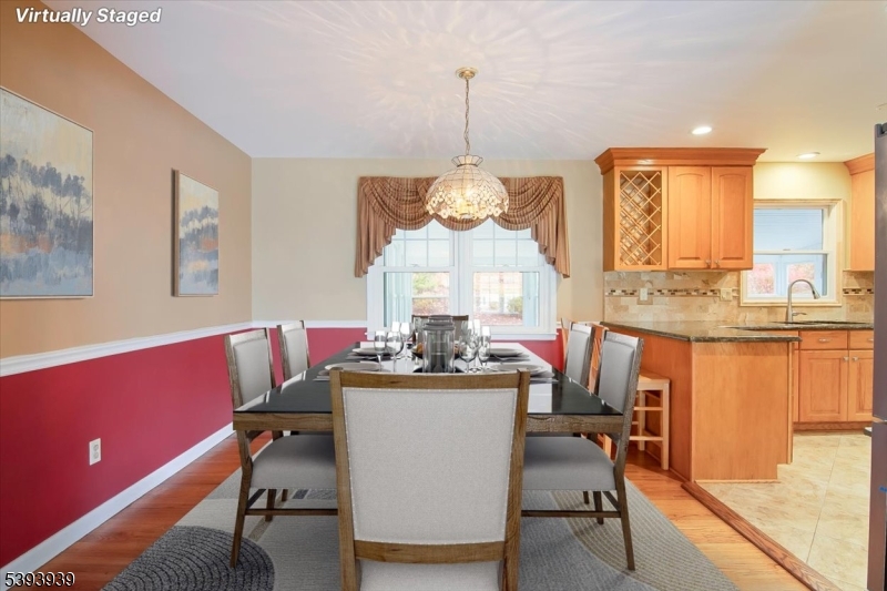 Dining Room Virtually Staged