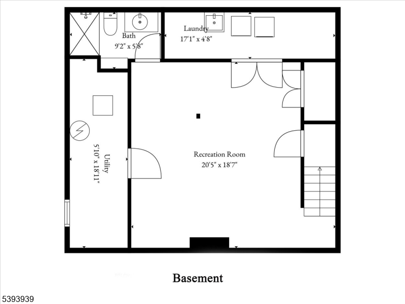 Basement Floor Plan
