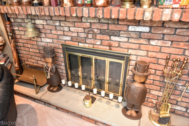 Basement Family Room Fireplace