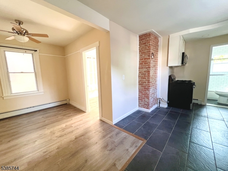 Kitchen and living