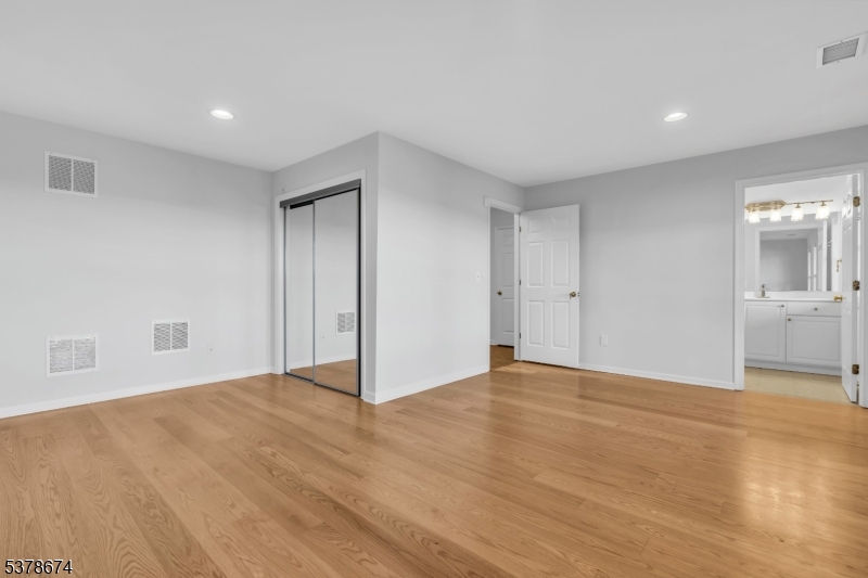 Finished lower level Finished lower level offers a separate en-suite full bath and double closet for a 4th bedroom.